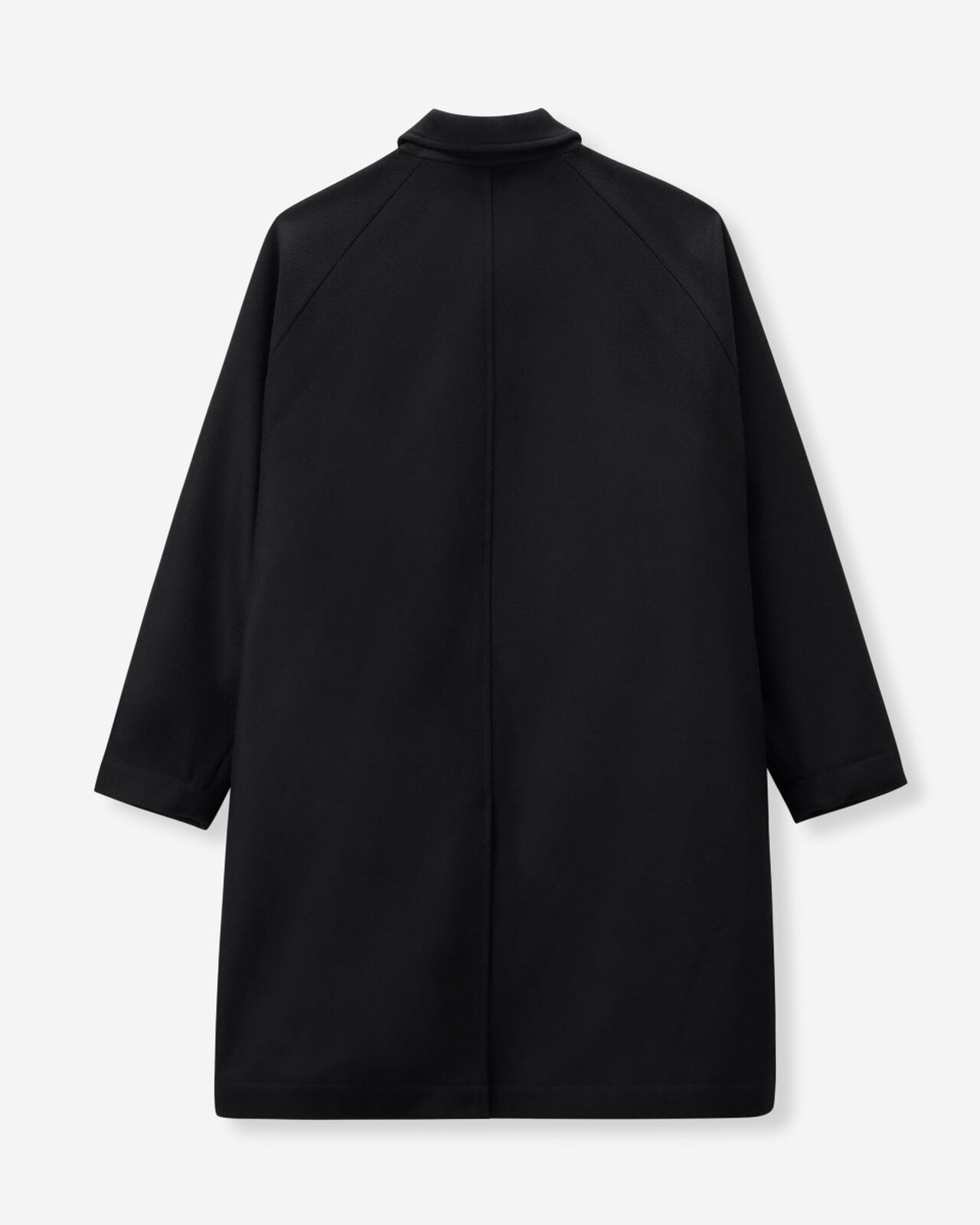 MELTON COAT,BLK, large image number 9