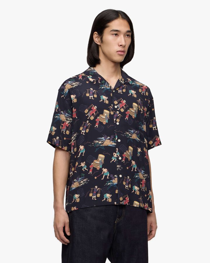 [Late Feb Release] RAYON S/S  SHIRT,, medium
