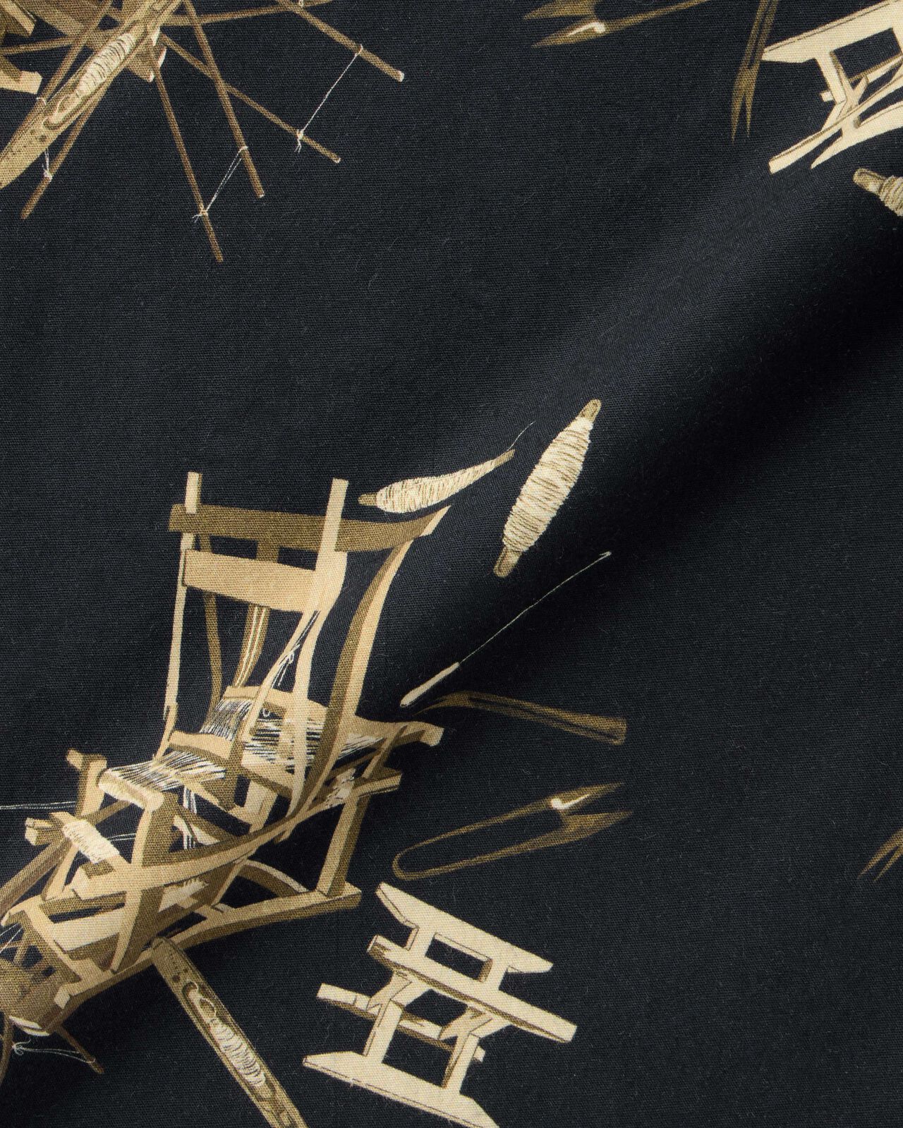 COTTON/RAYON S/S  SHIRT,BRN, large image number 10