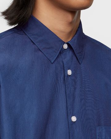 BROAD S/S SHIRT - NATURAL INDIGO,DID, small image number 5
