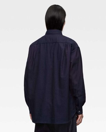 SASHIKO CPO SHIRT,Indigo, small image number 2