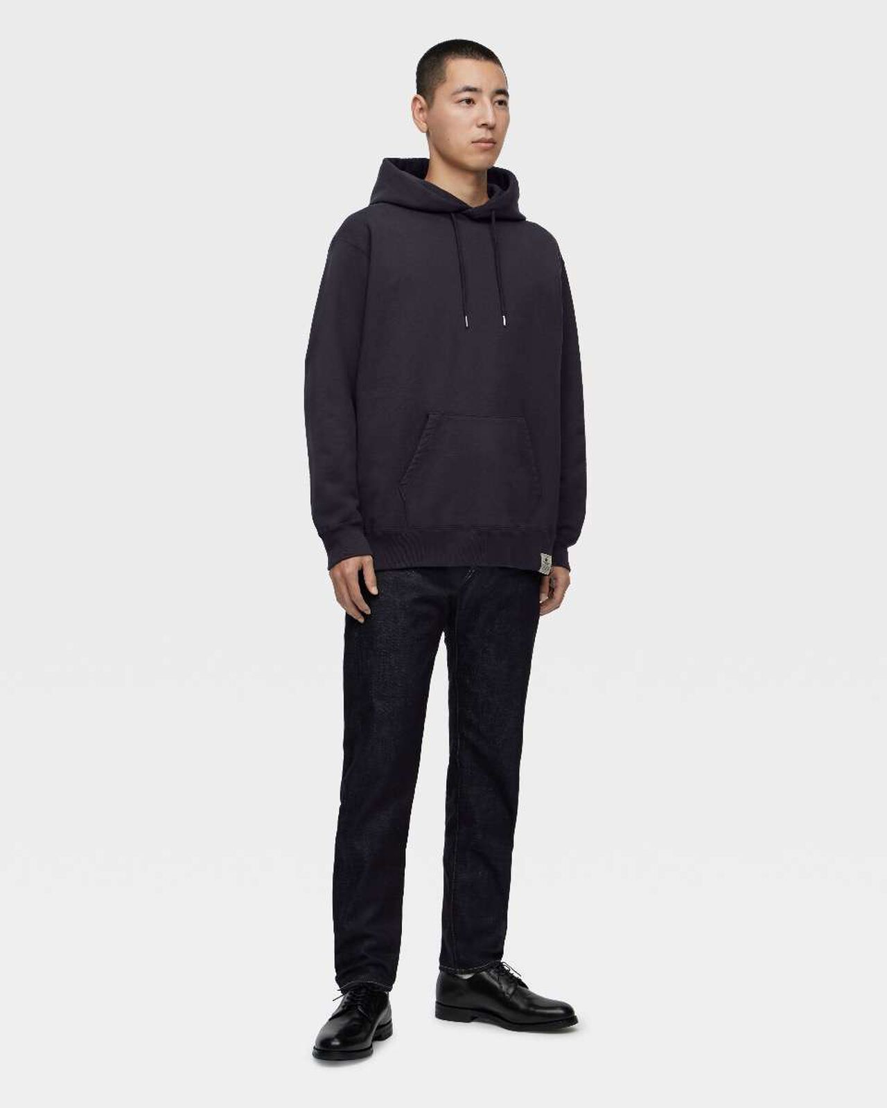 HEAVY TERRY HOODY,NAY, large image number 27