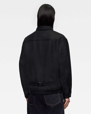 MELTON JACKET,BLK, small image number 2