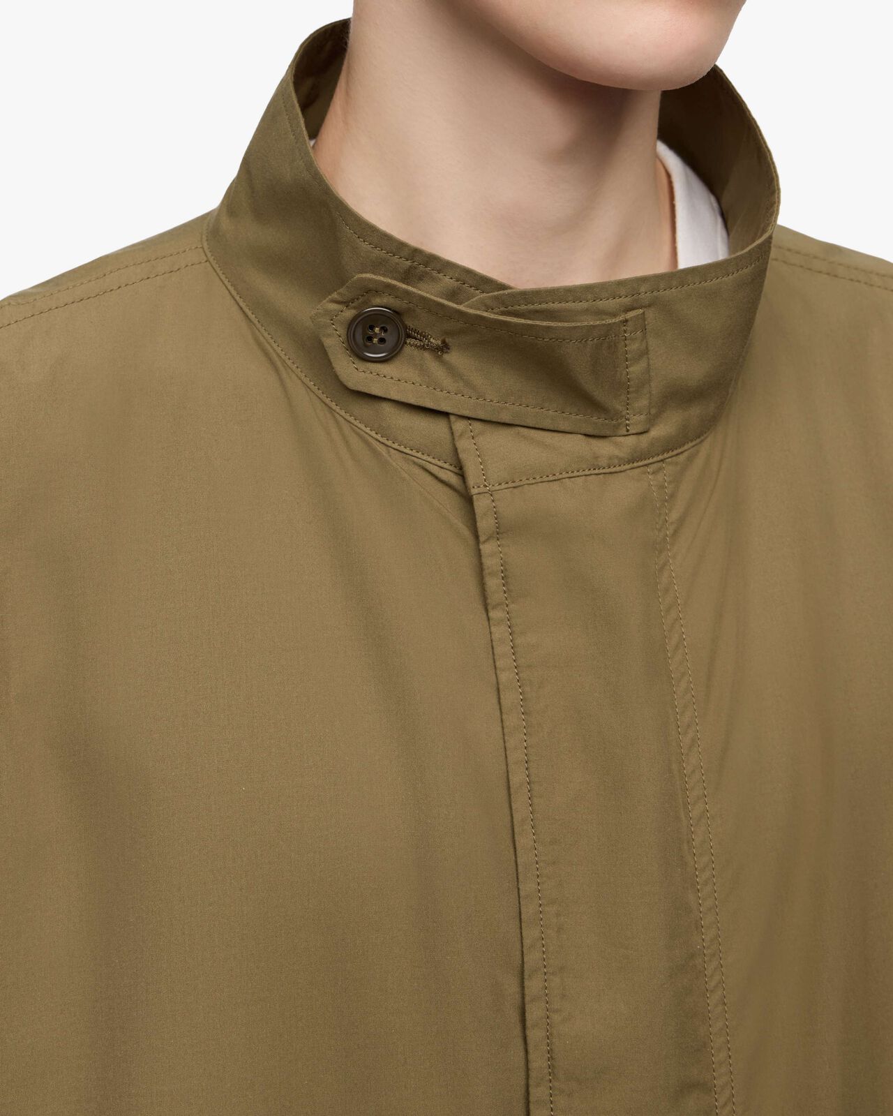 [Mid Feb Release] COTTON SILK MODS COAT,KHAKI, large image number 4