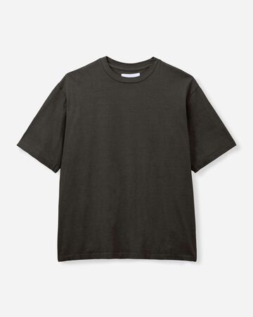 ZIMBABWE COTTON SS TEE-PRODUCT DYE(BODY),Light Black, large image number 5