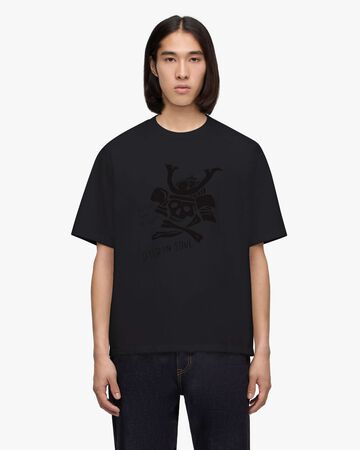 ZIMBABWE COTTON S/S TEE- SKULL,WHT, large image number 7