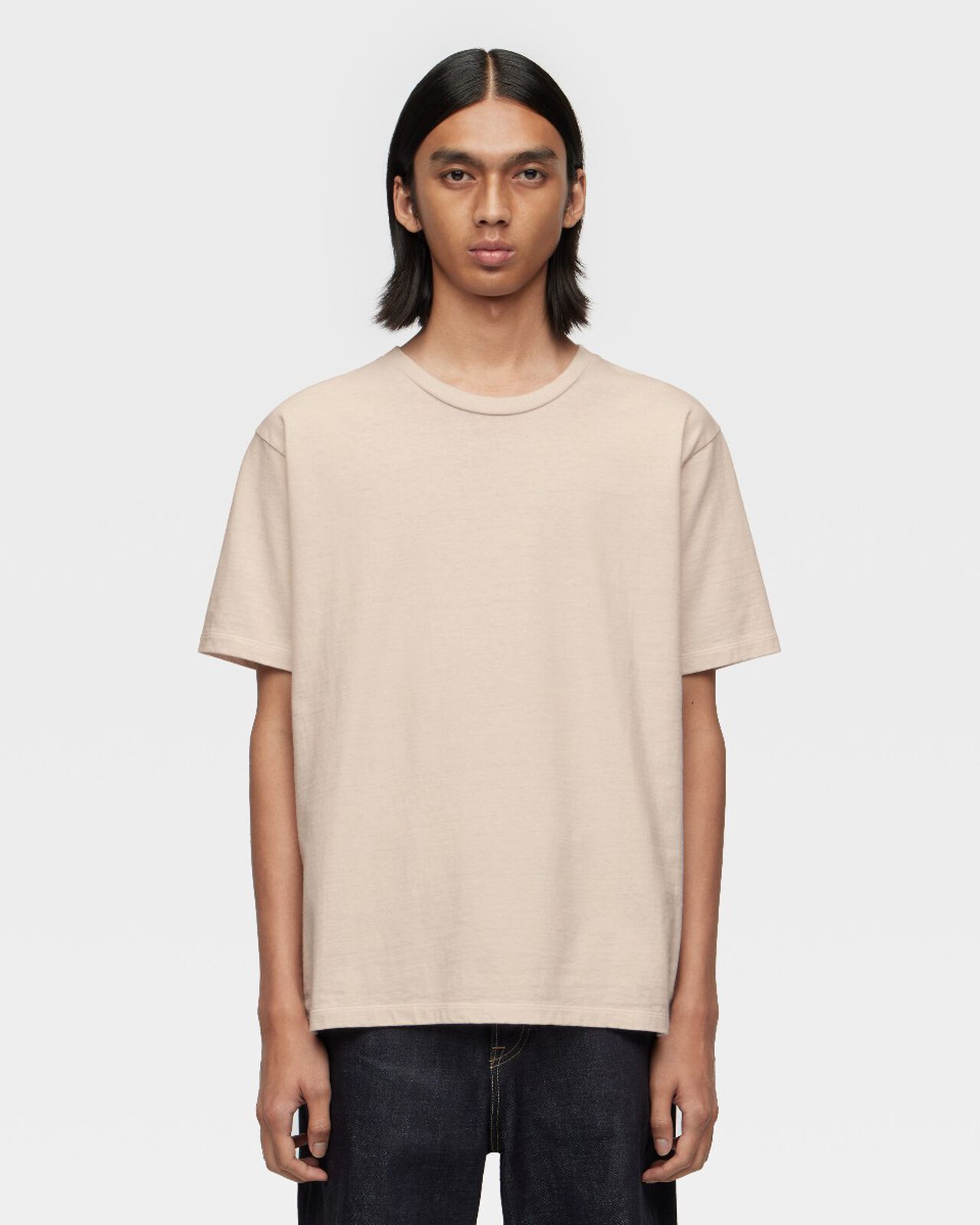SOFT HEAVY OUNCE S/S TEE - SAKURA DYED,PIN, large image number 0