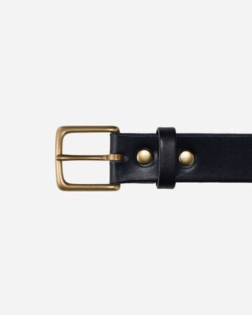 LEATHER BELT - BENZ,BRN, small image number 1