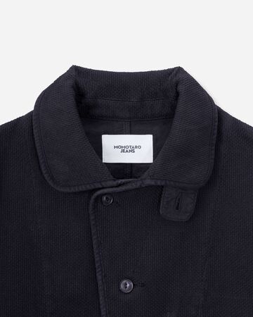 [Late Mar Release] SASHIKO JACKET-OVERDYE,Indigo, large image number 8