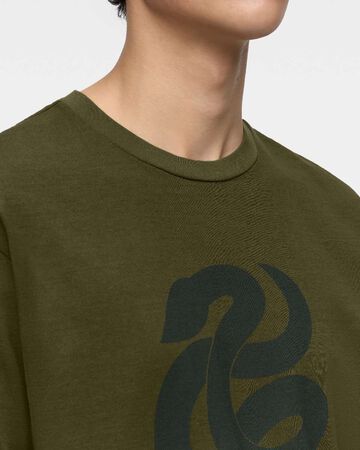 HEAVY OUNCE S/S TEE -SNAKE,Hitam, small image number 14
