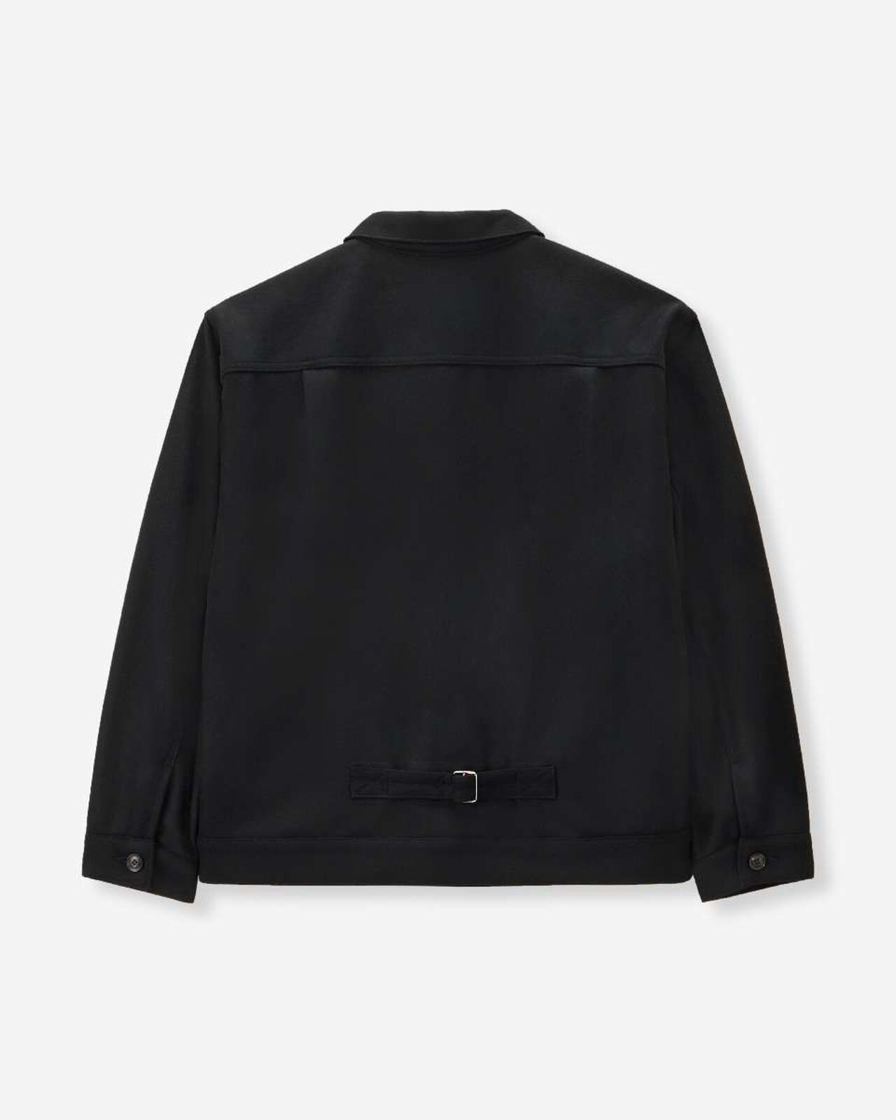 MELTON JACKET,BLK, large image number 6