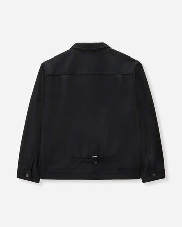MELTON JACKET,BLK, small image number 6