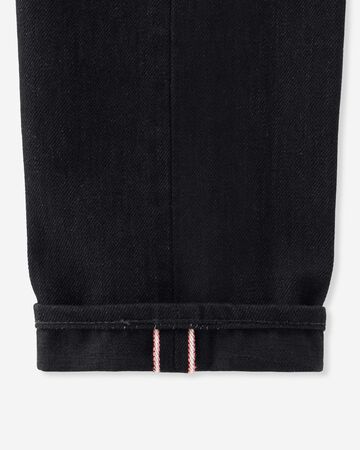 #100 CLASSIC STRAIGHT 15.7oz ZIPPER FLY,BLK, large image number 12