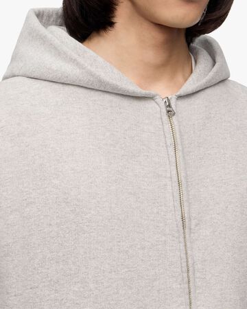 LOOPWHEEL SWEAT ZIP UP HOODY,Grigio, large image number 4