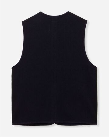 [Late Mar Release] SASHIKO VEST-OVERDYE,Indigo, large image number 6