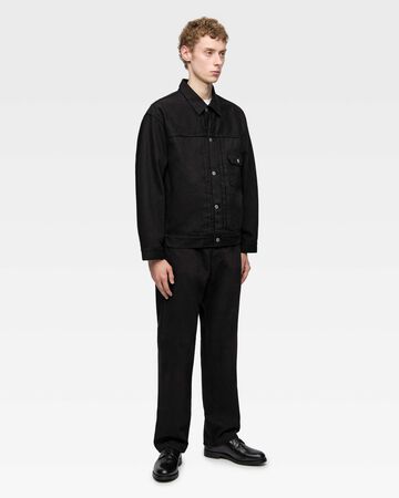 #100 STRAIGHT - KYOTOMONTSUKI DYED,BLK, large image number 3