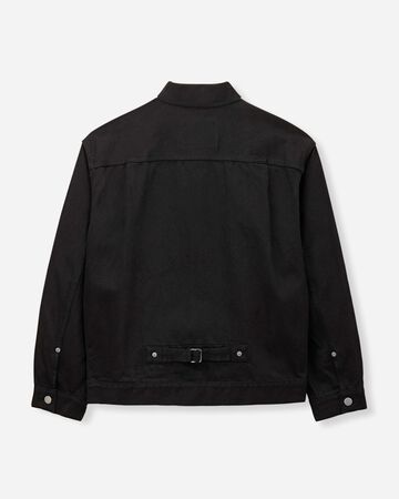 #001 DENIM JACKET - KYOTOMONTSUKI DYED,Noir, large image number 7