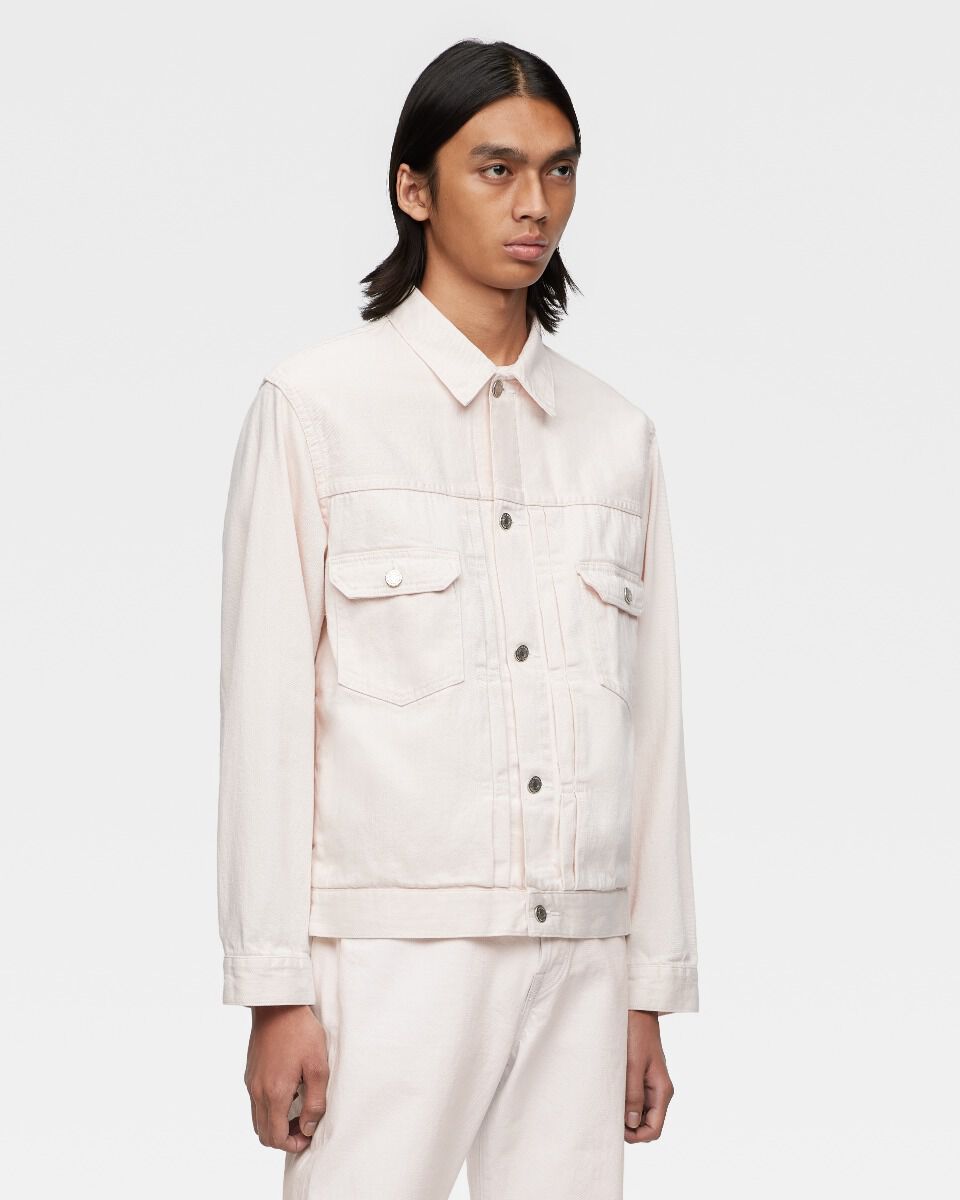 002 DENIM JACKET - SAKURA DYED