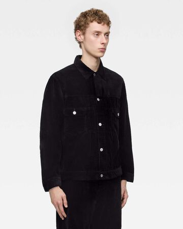 #002 CORDUROY JACKET,BLK, small image number 1