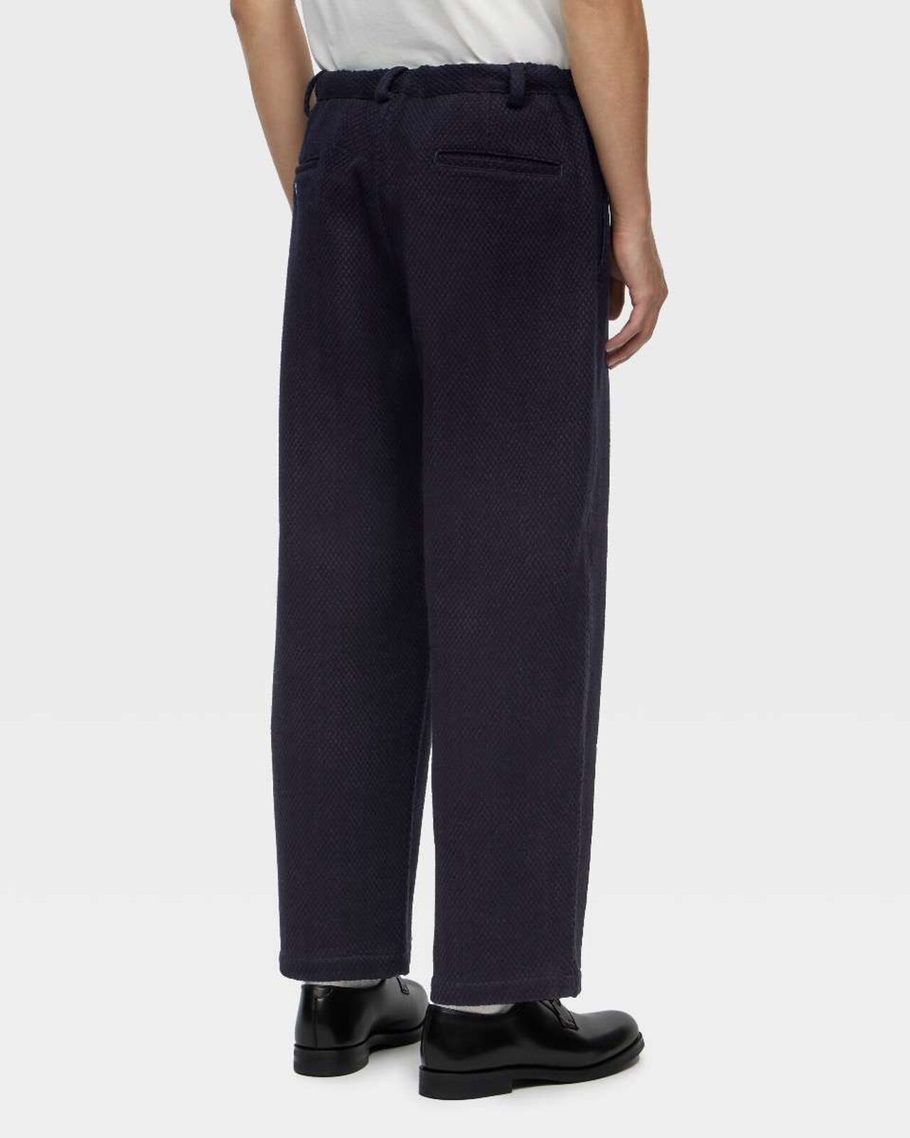 SASHIKO PANTS,Indigo, large image number 2