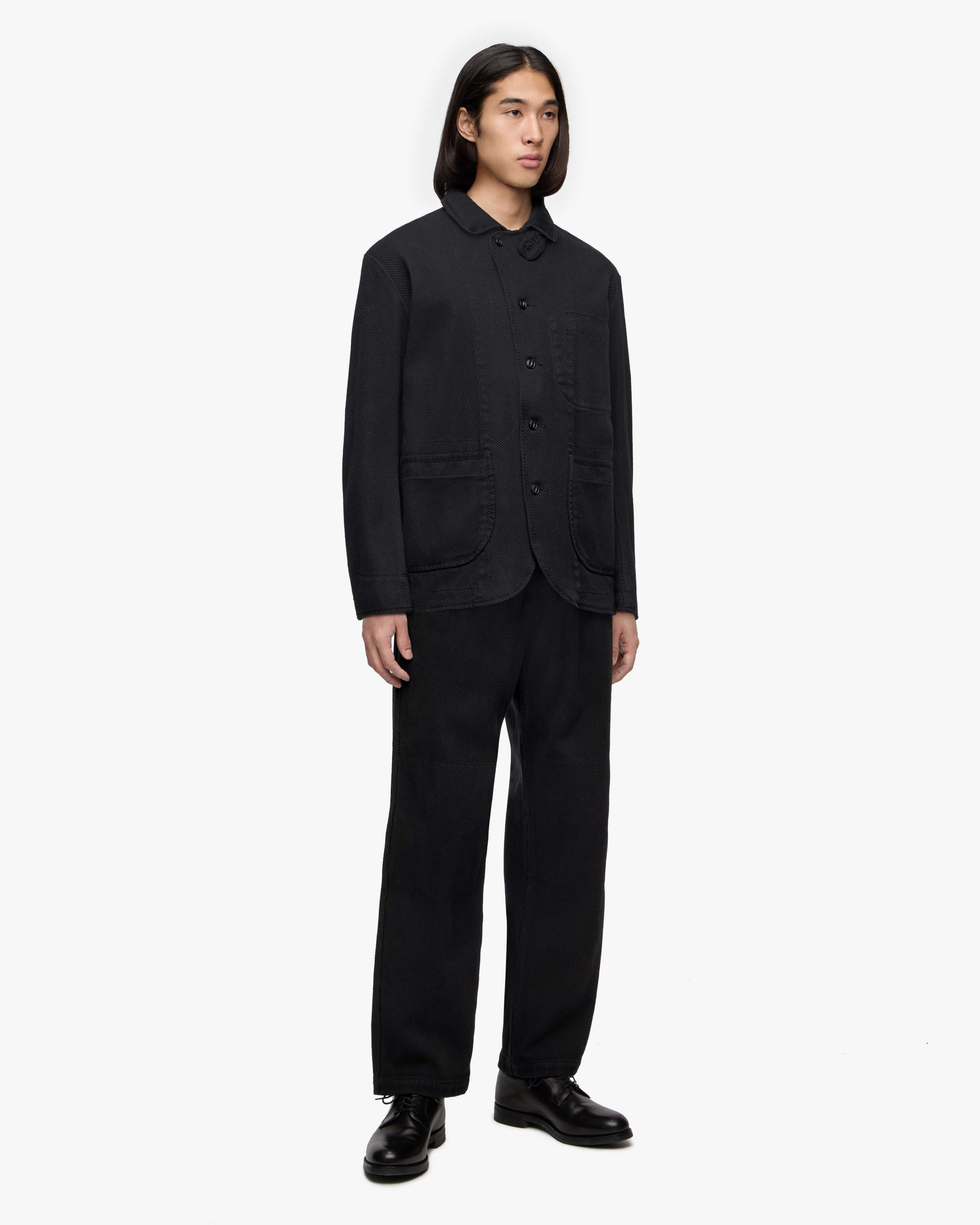 SASHIKO PANTS-OVERDYE