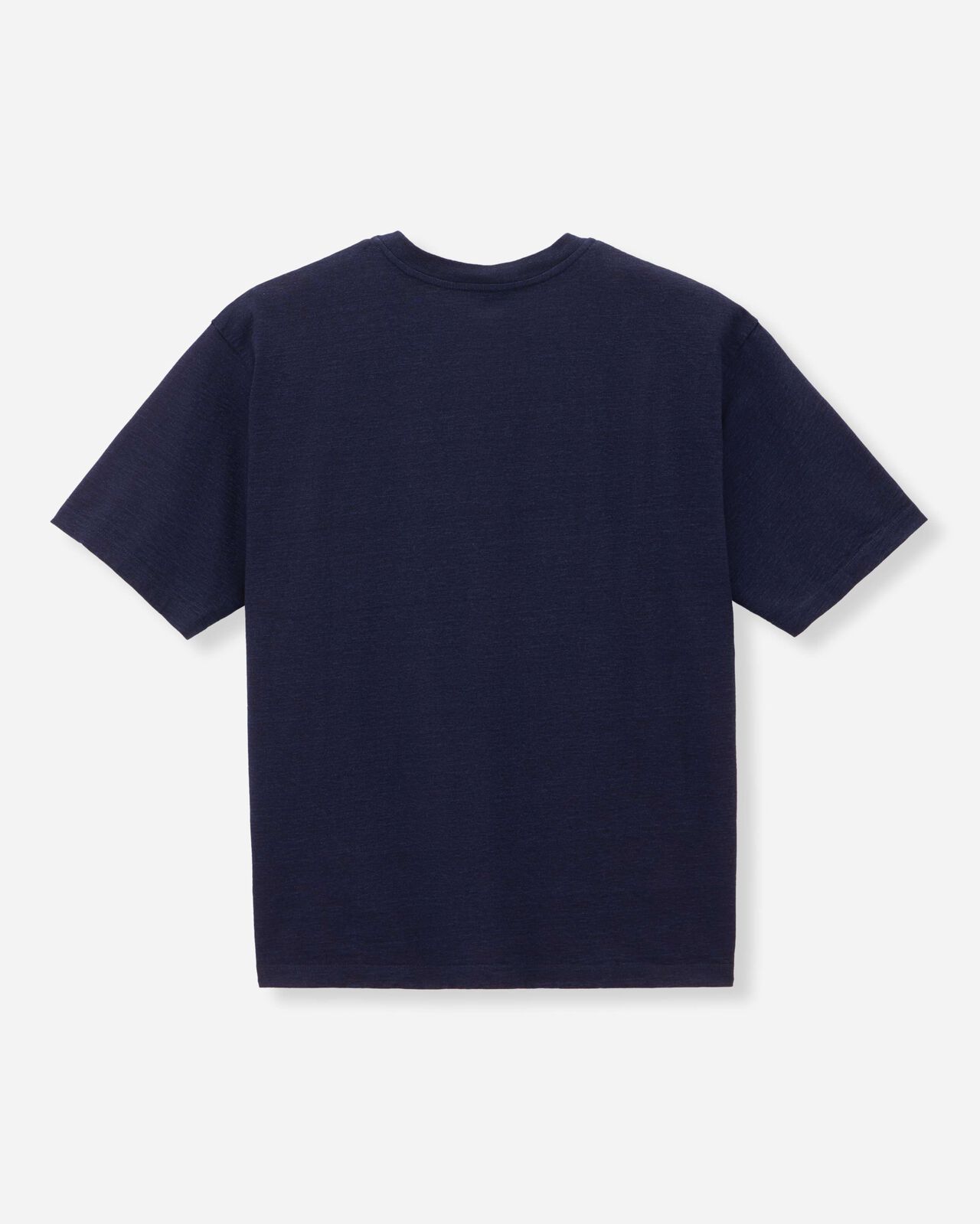 YARN DYED S/S TEE - INDIGO,Indigo, large image number 6