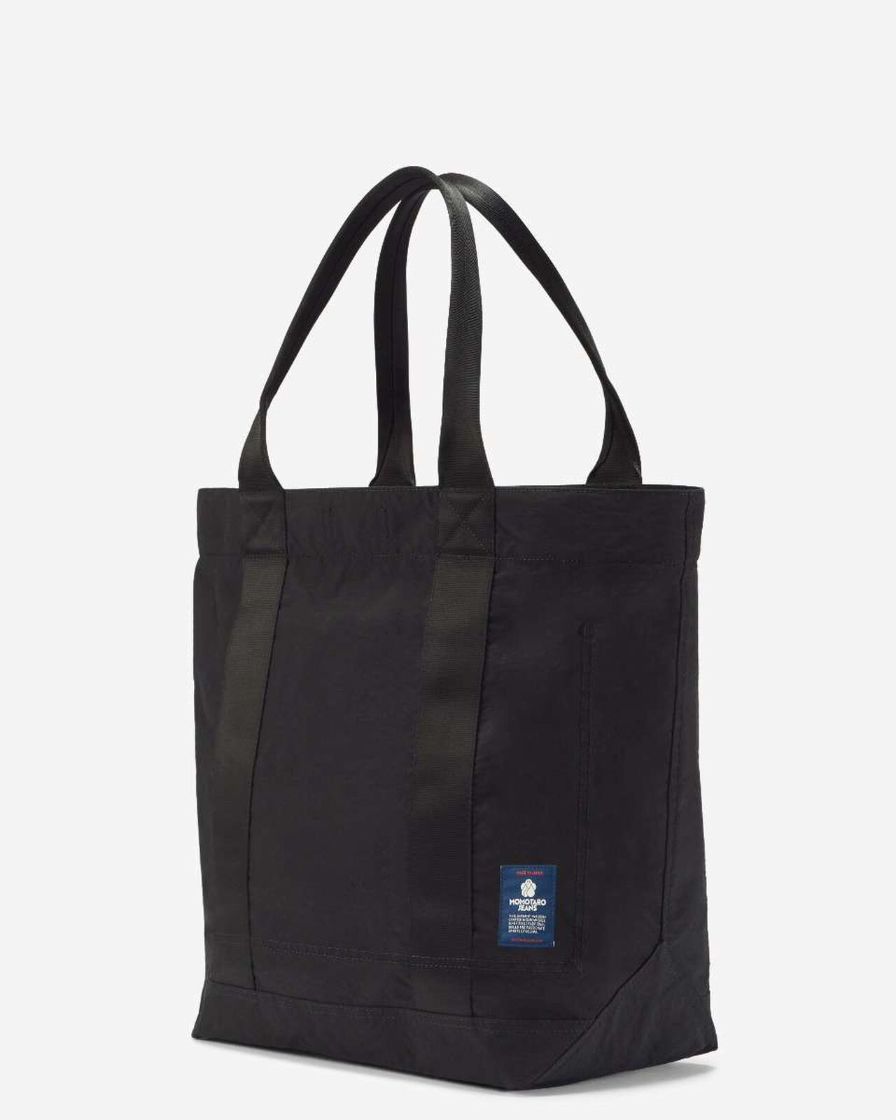 KONBU NYLON TOTE BAG,BLK, large image number 2