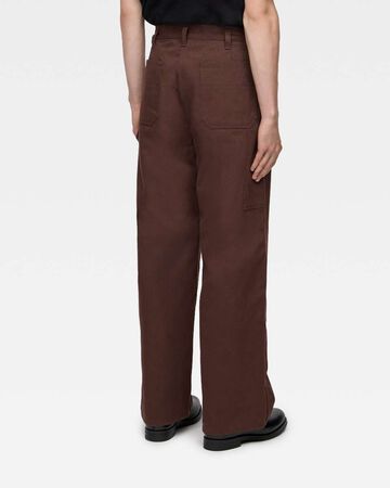 DUCK DOUBLE KNEE PANTS,Marron, large image number 2