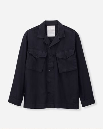 CO×SI L/S SHIRT,Indigo, large image number 5