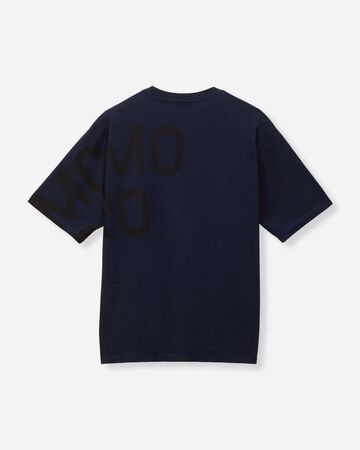 INDIGO YARN DYED S/S TEE - MOMOTARO,Indigo, large image number 6