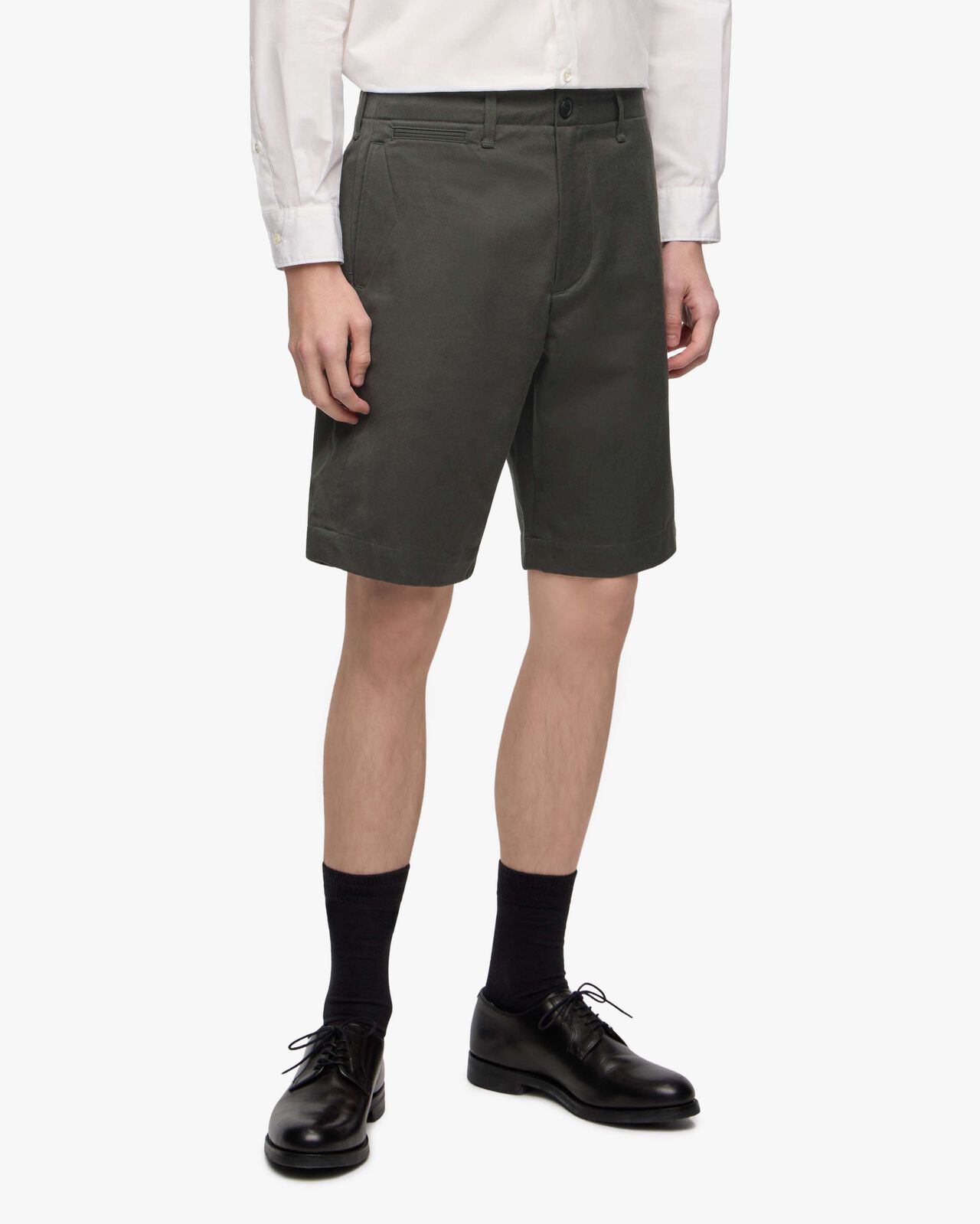 [Mid Feb Release] WESTPOINT SLIM SHORTS-FABRIC DYE,GRN, large image number 9