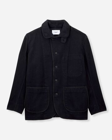 [Late Mar Release] SASHIKO JACKET-OVERDYE,Indigo, large image number 6