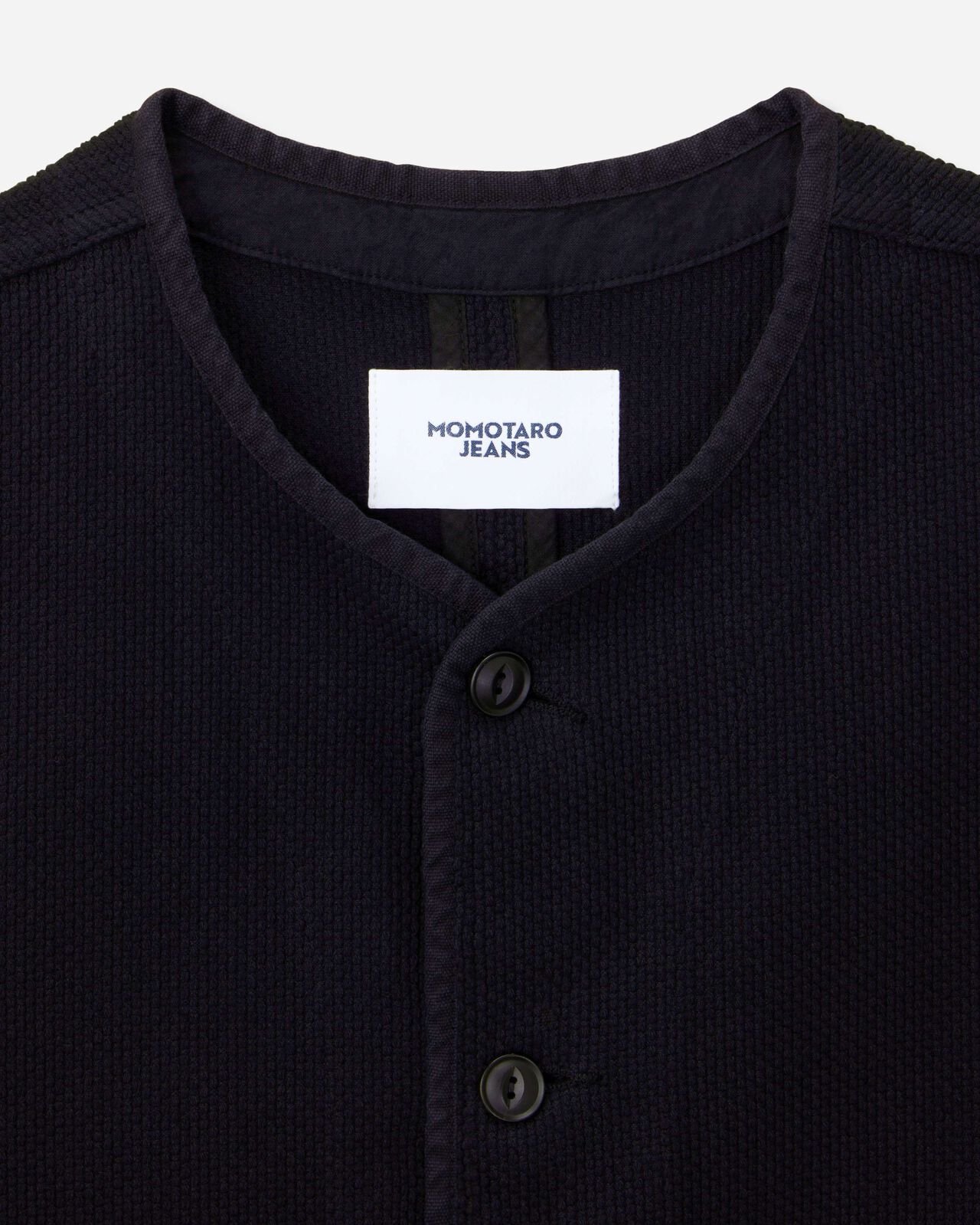 [Late Mar Release] SASHIKO VEST-OVERDYE,Indigo, large image number 7