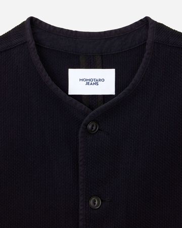 [Late Mar Release] SASHIKO VEST-OVERDYE,Indigo, large image number 7