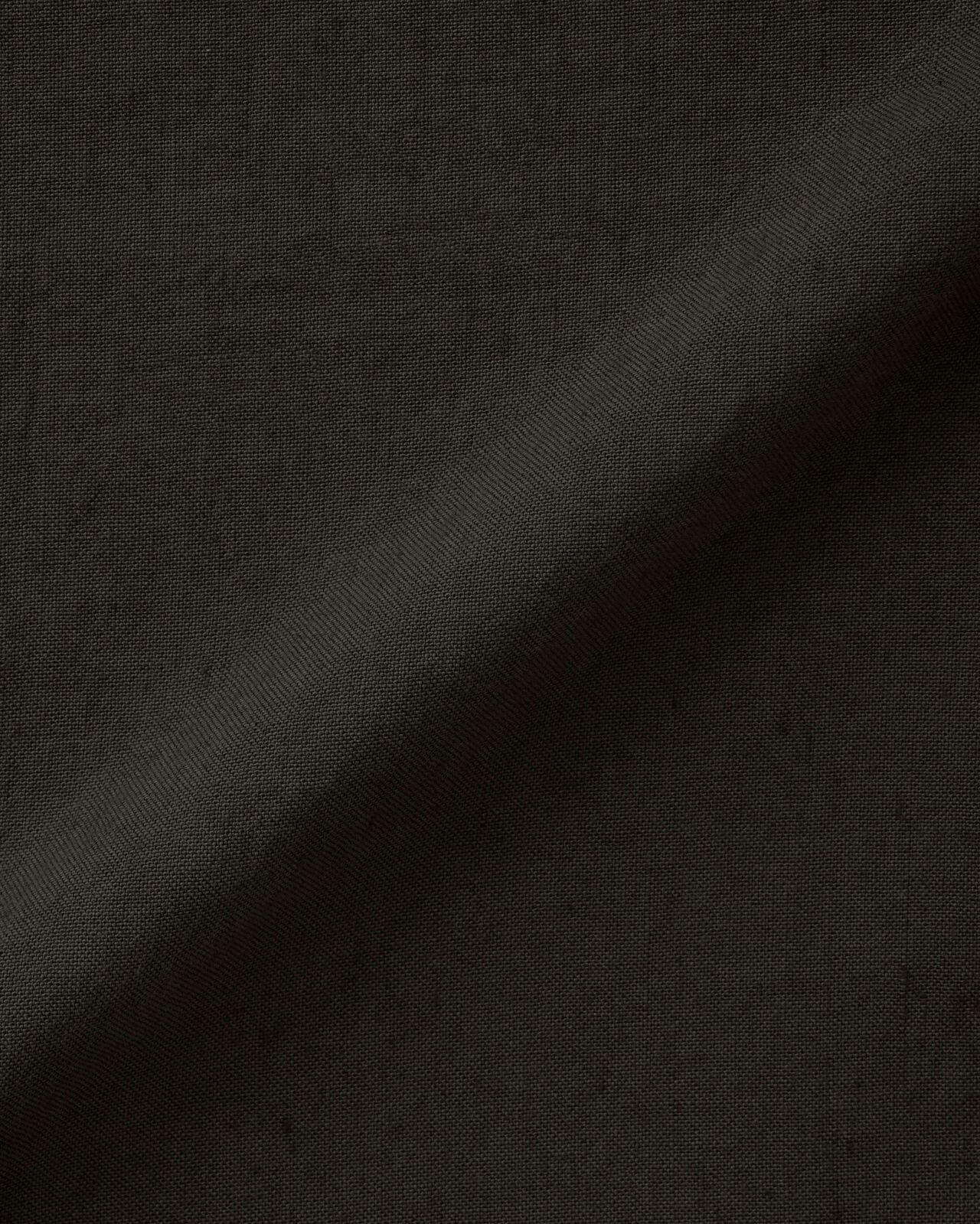 LINEN S/S SHIRT,BLK, large image number 3