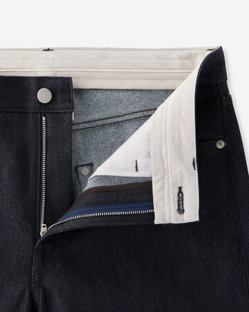 CASHMERE TAPERED 13.7oz ZIPPER FLY,Indigo, small image number 7