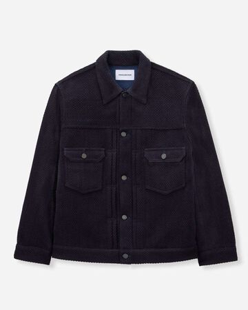 SASHIKO JACKET,Indigo, small image number 6