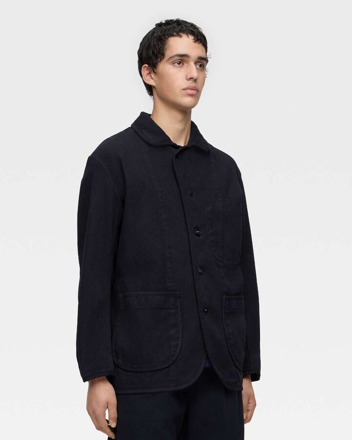 SASHIKO JACKET - INDIGO,, medium
