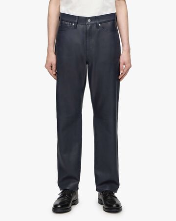 #100 STRAIGHT - SMOOTH LEATHER,BLK, large image number 0
