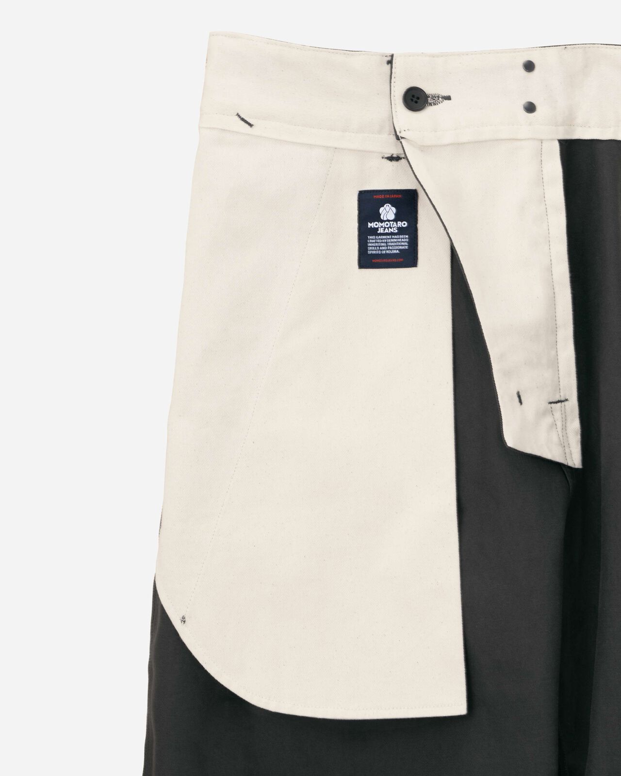 [Mid Feb Release] WESTPOINT WIDE SHORTS-FABRIC DYE,Light Black, large image number 15