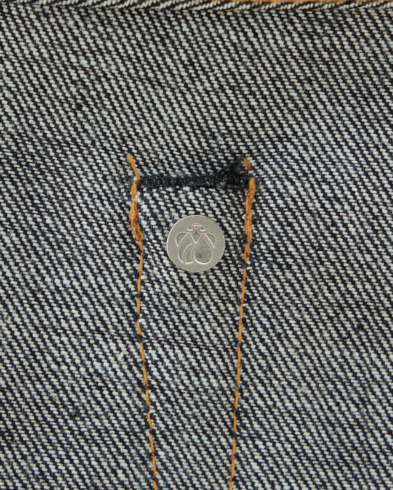 #100 STANDARD STRAIGHT 14.7oz ZIPPER FLY,Indigo, large image number 15