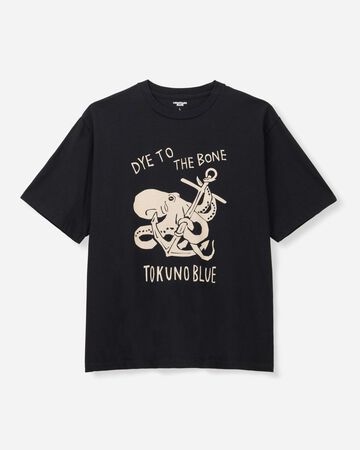 [Mid Feb Release] ZIMBABWE COTTON S/S TEE - OCTOPUS,NAVY, large image number 13
