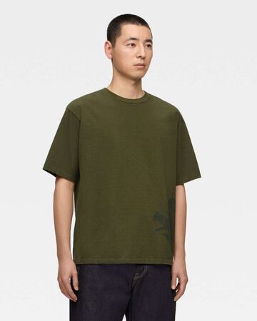 HEAVY OUNCE S/S TEE -MOMOTARO,Vert olive, small image number 11