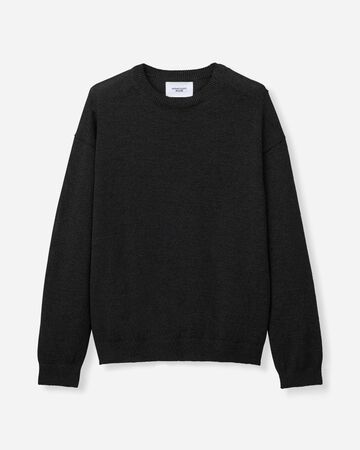 L/S KNIT - WASHI PAPER,Noir, large image number 11