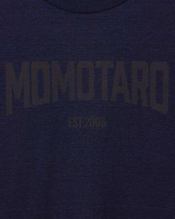YARN DYED S/S TEE - ALPHABET FRONT),Indigo, small image number 8