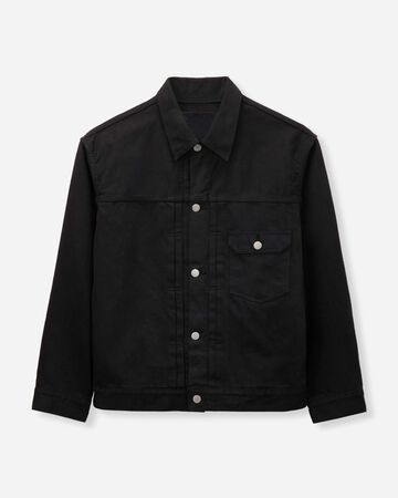 #001 DENIM JACKET - KYOTOMONTSUKI DYED,Noir, large image number 6
