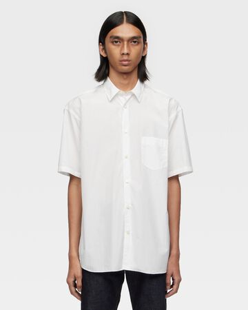 BROAD S/S SHIRT,WHT, small image number 0