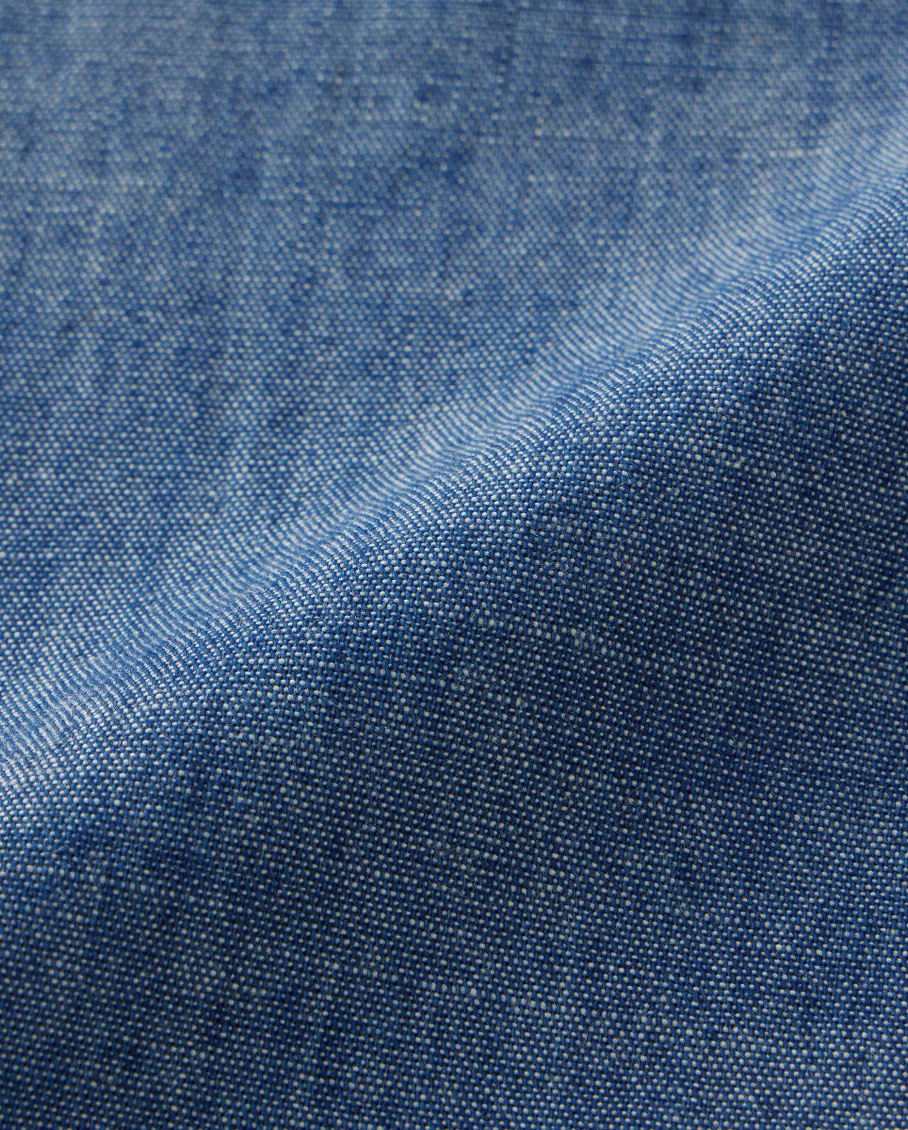 TRIPLE STITCH L/S CHAMBRAY SHIRT,Indigo, large image number 11