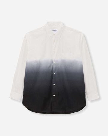 BROAD L/S SHIRT - KYOTO MONTSUKI GRADATION,Noir, small image number 5