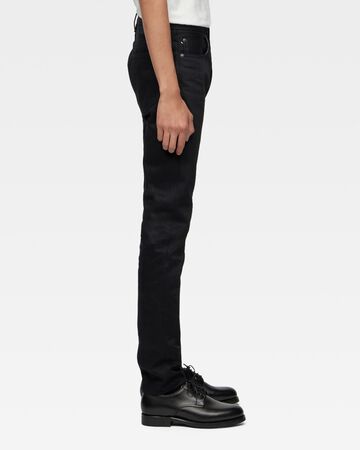 #300 STANDARD SLIM 14.7oz ZIPPER FLY,BLK, large image number 5